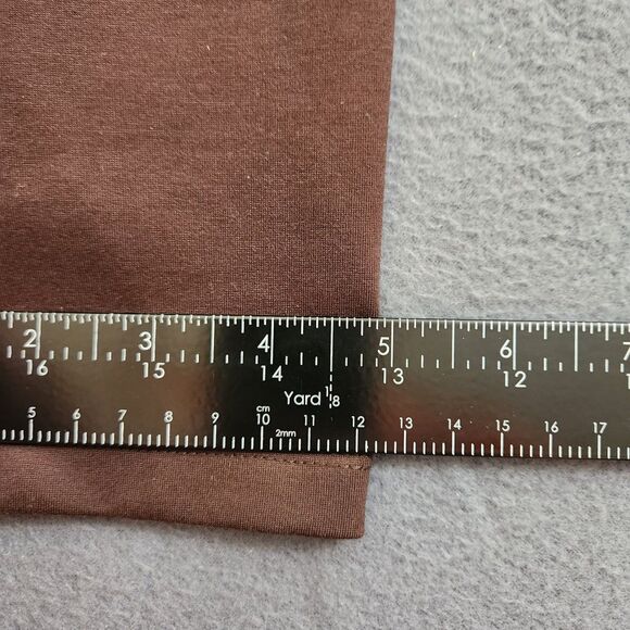 LOFT Women 8P Brown Mid Rise Skinny Stretch Riding Pants - Picture 9 of 11